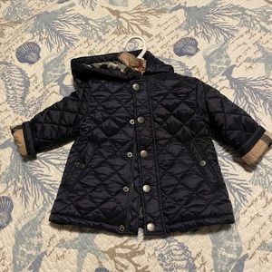 Burberry kids authentic puffer jacket, never worn, literally new!